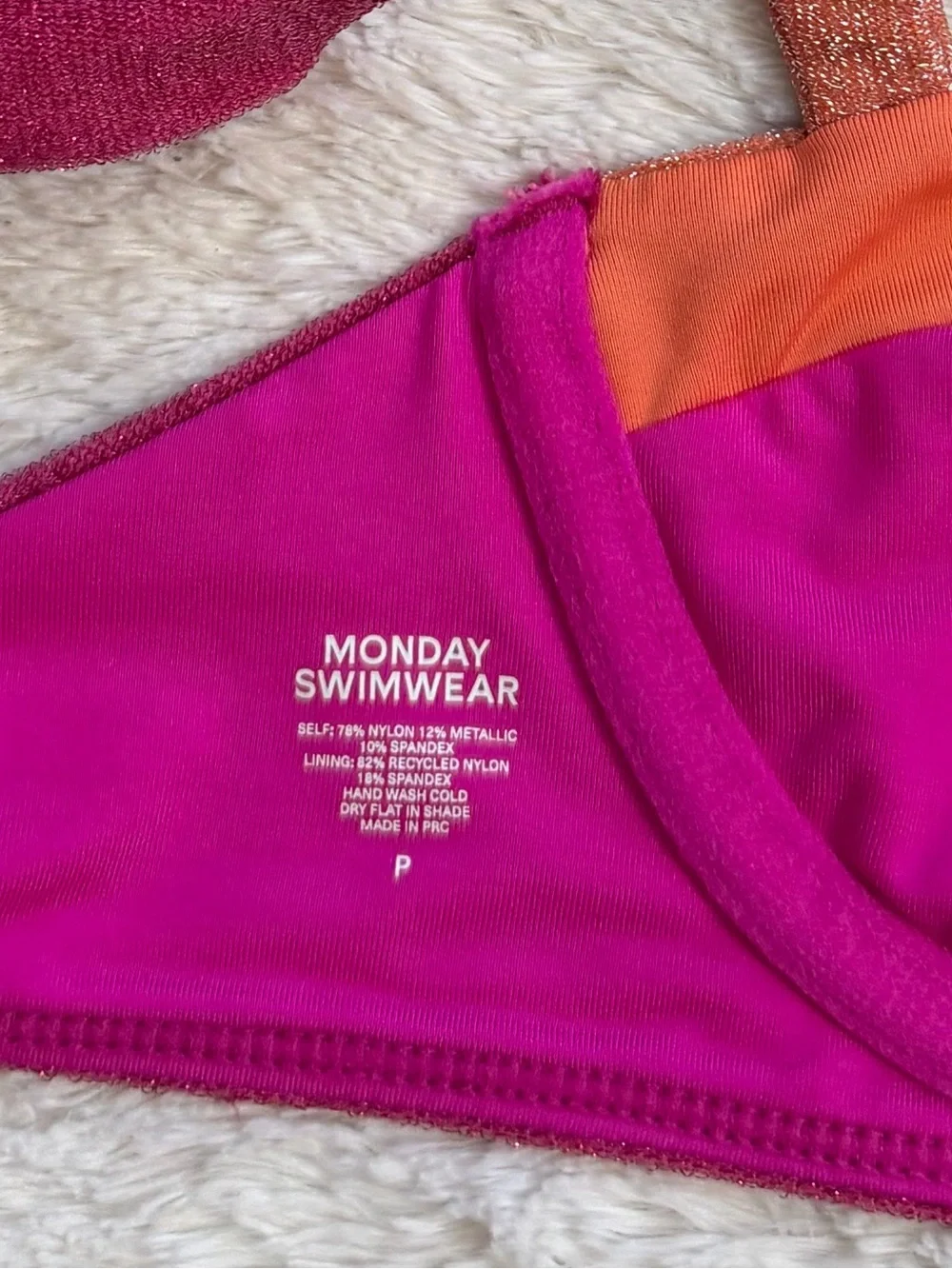 Monday Swimwear Clovelly Shimmer Bikini top